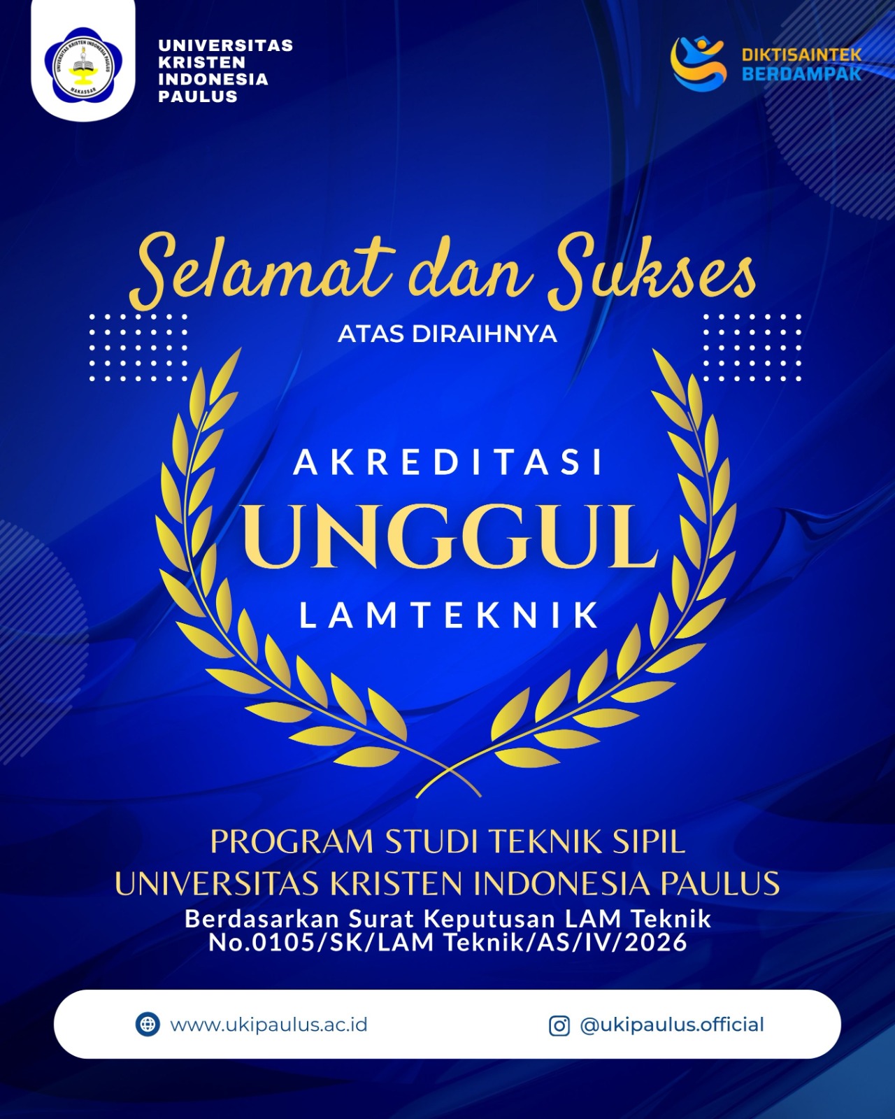 Teknik Sipil Akreditasi Unggul
